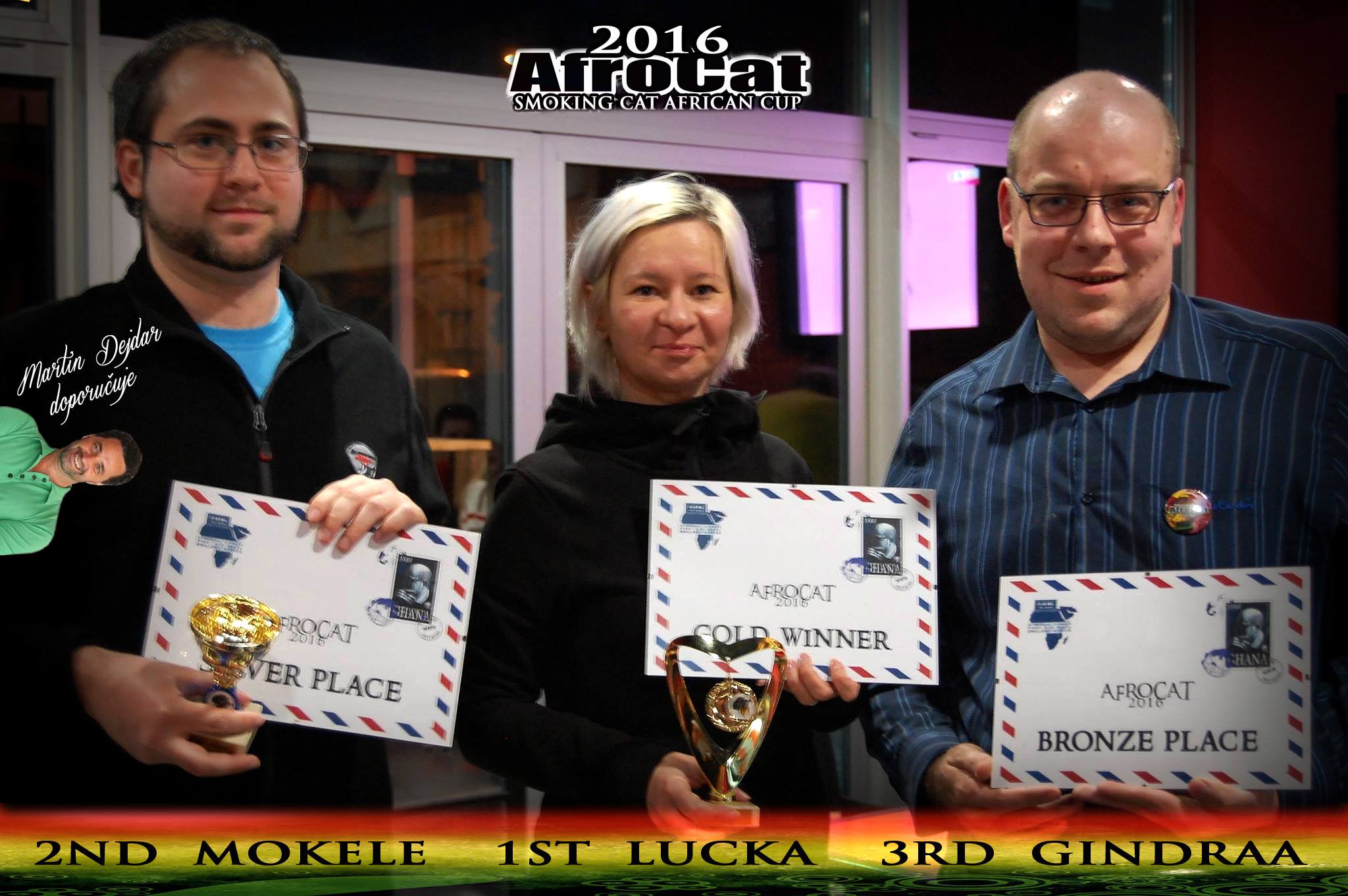 Lucka: AfroCat 2016 winner