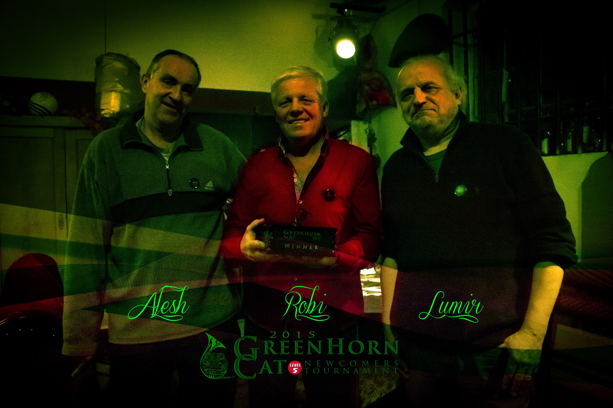 Winners of GreenHorn Cat 2015