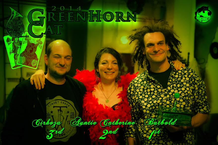 GreenHorn Cat winners 2014