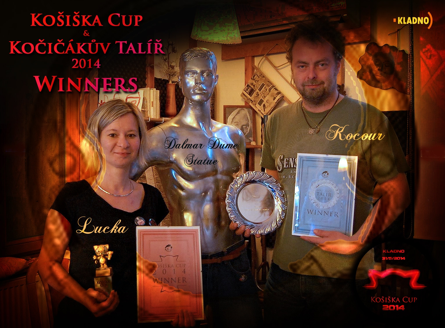 Winners of Košiška Cup & Kočičák Plate 2014