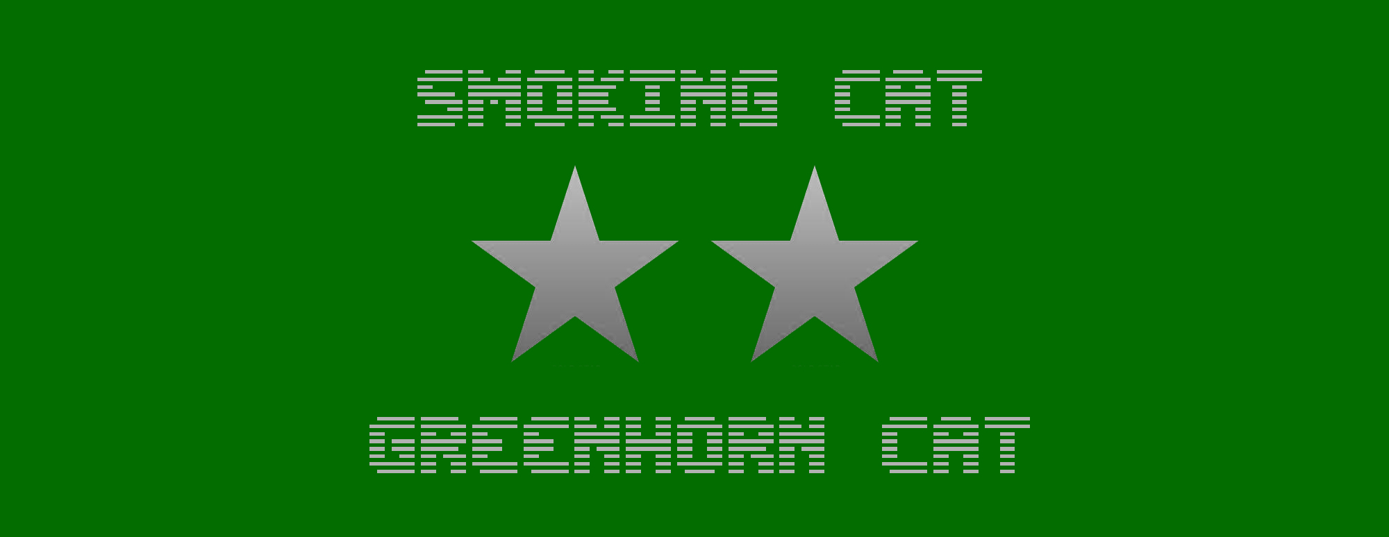 Smoking Cat GreenHorn Cat - turnaj nováčků