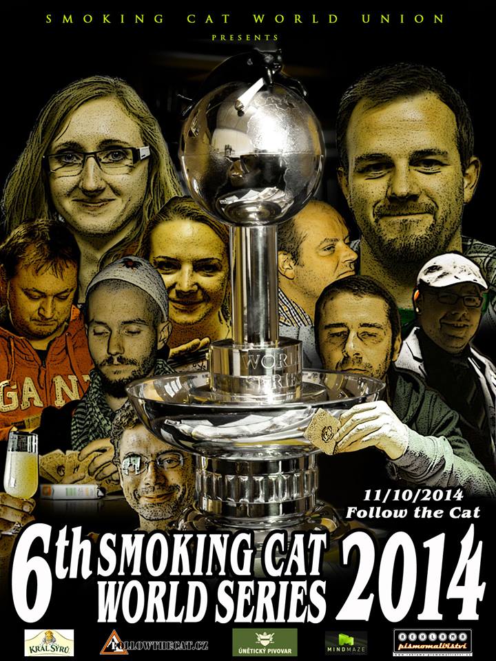 Smoking Cat World Series 2014 Invitation