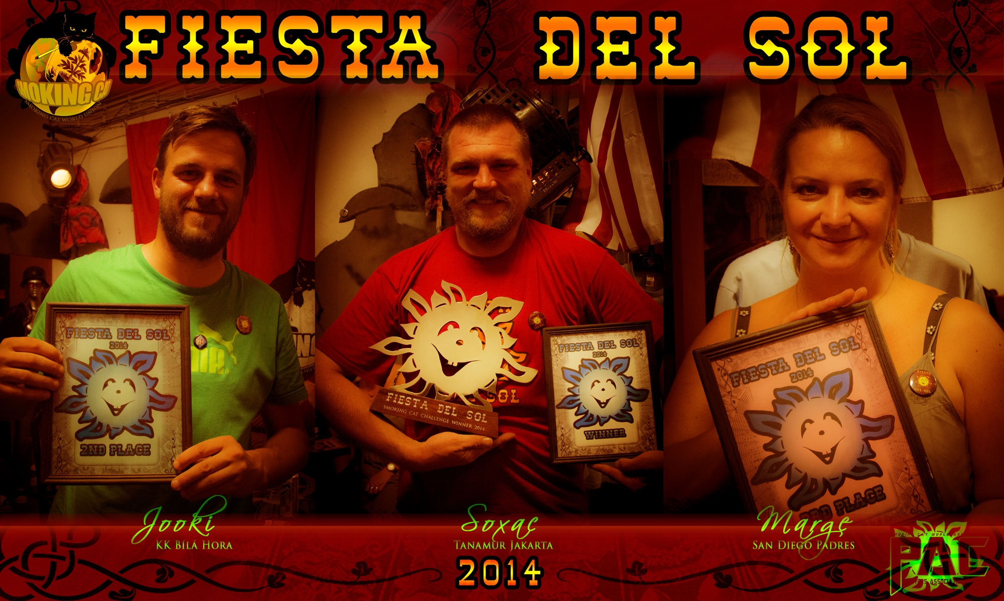 Winners of Fiesta del Sol 2014