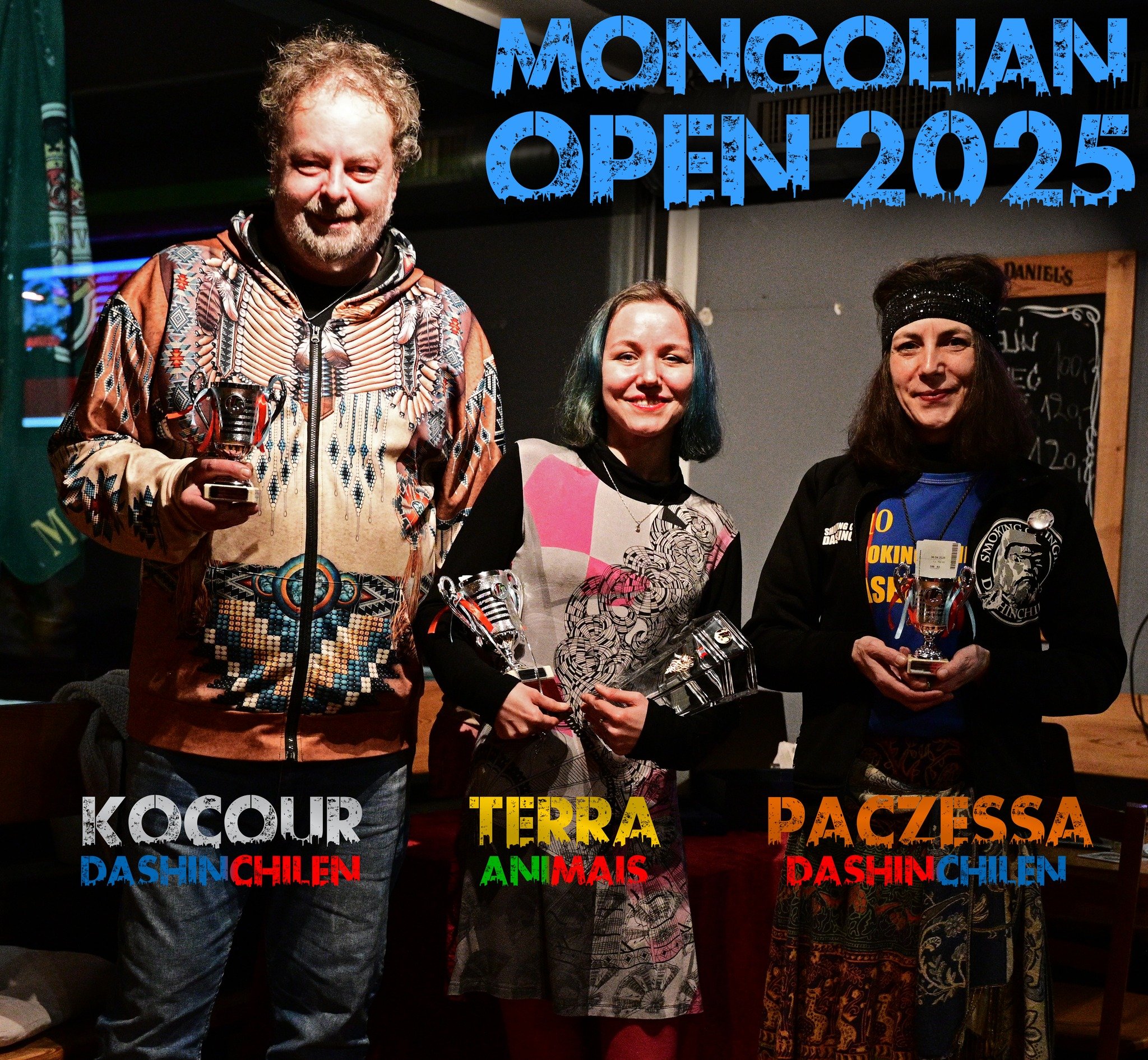 Mongolian Open 2025 winners