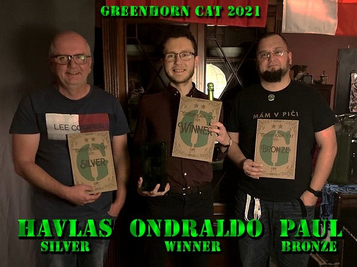 GreenHorn Cat 2021 winner