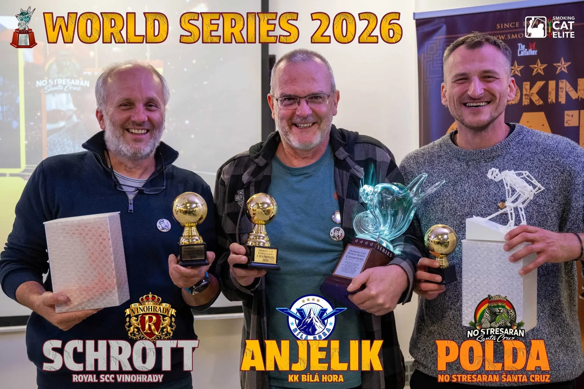 Smoking Cat World Series 2026 winners