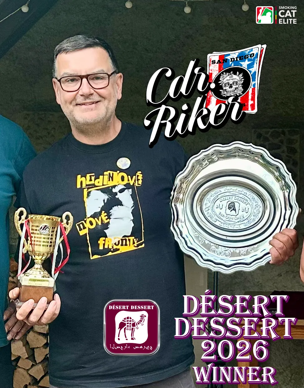 Cdr. Riker - the winner of Désert Dessert 2026