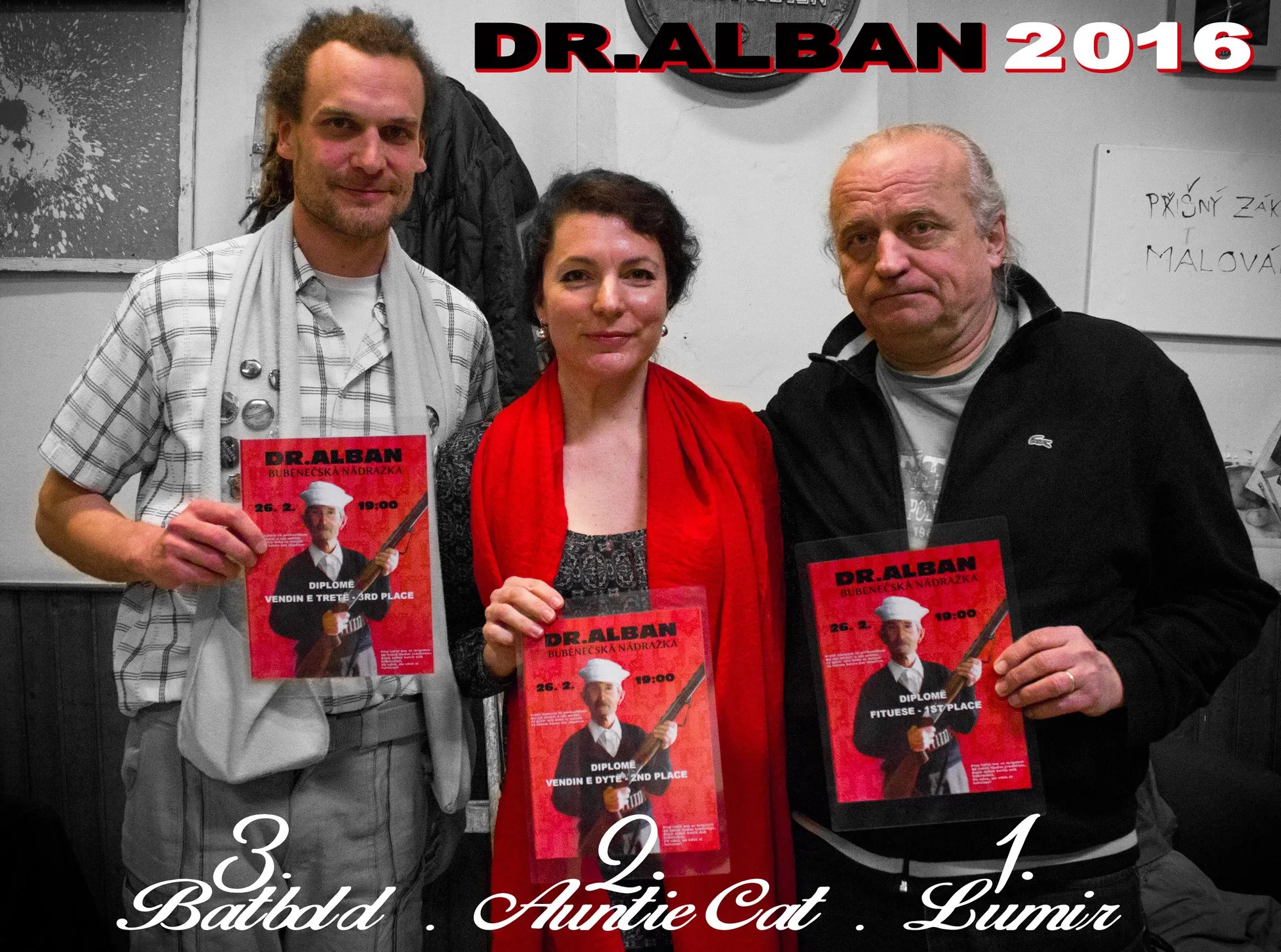 BATBOLD, LUMIR, AUNTIE CATHERINE, Dr Alban 2016