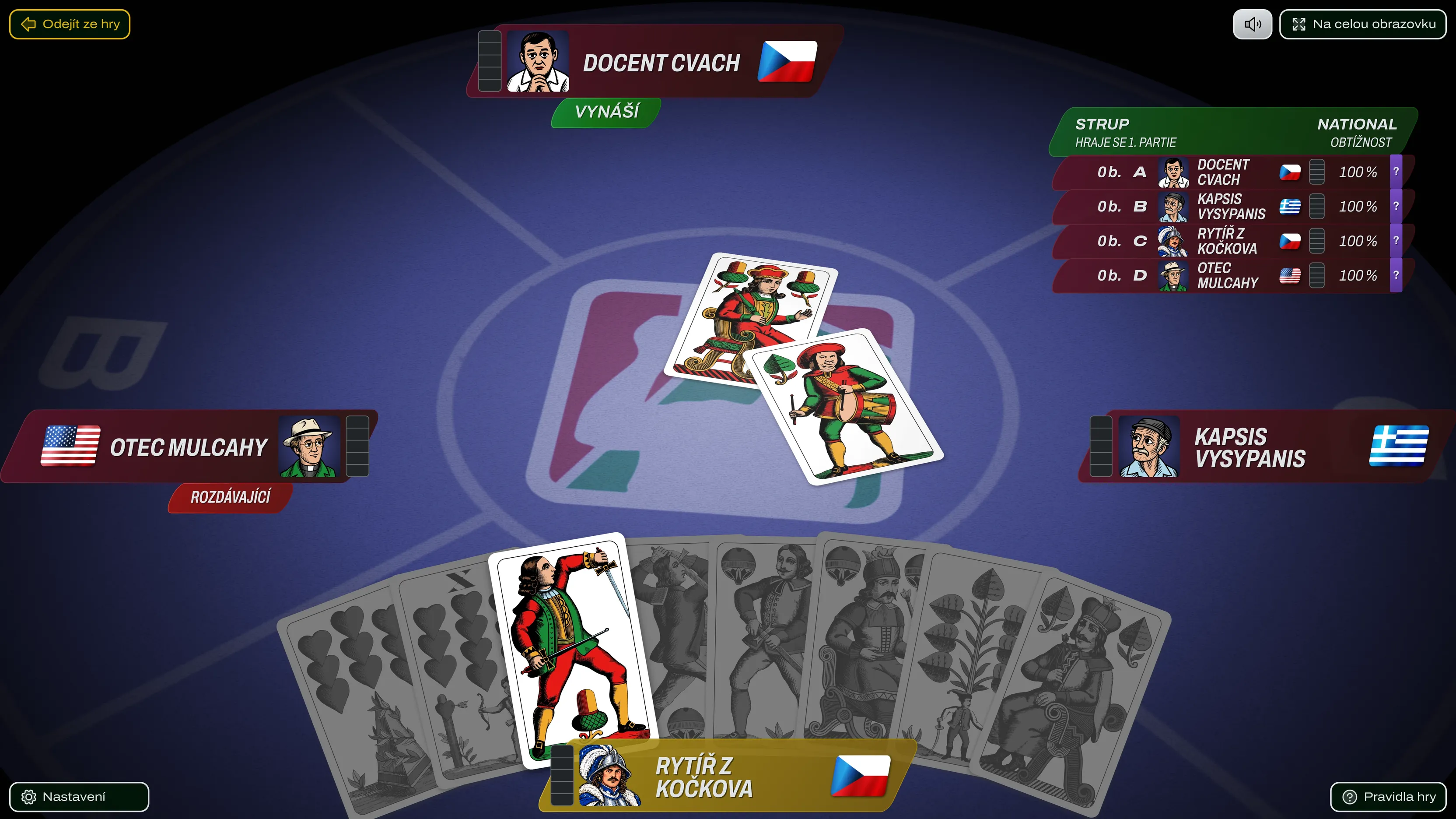 Ukázka online hry Kouřící kočka