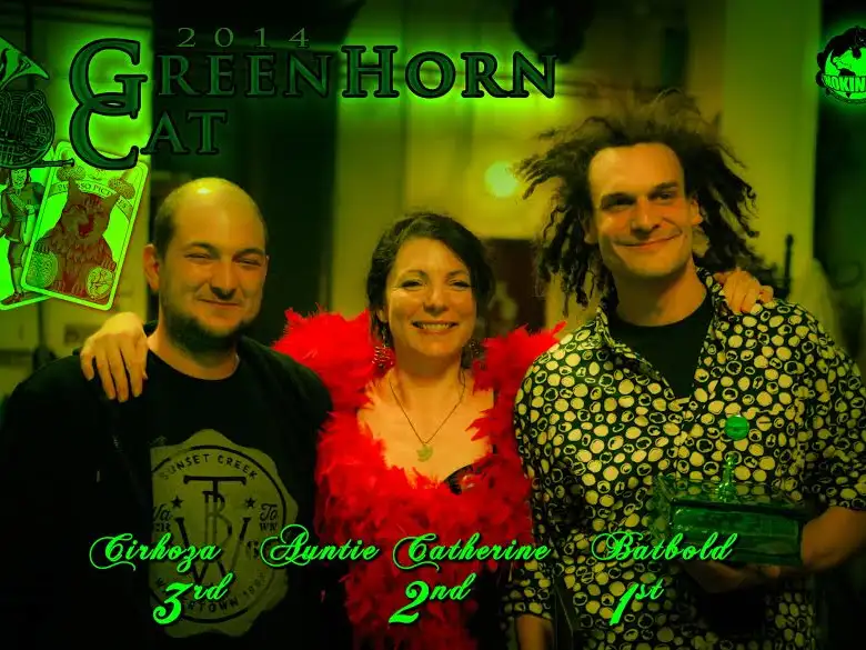 CIRHOZA, BATBOLD, AUNTIE CATHERINE, GreenHorn Cat 2014