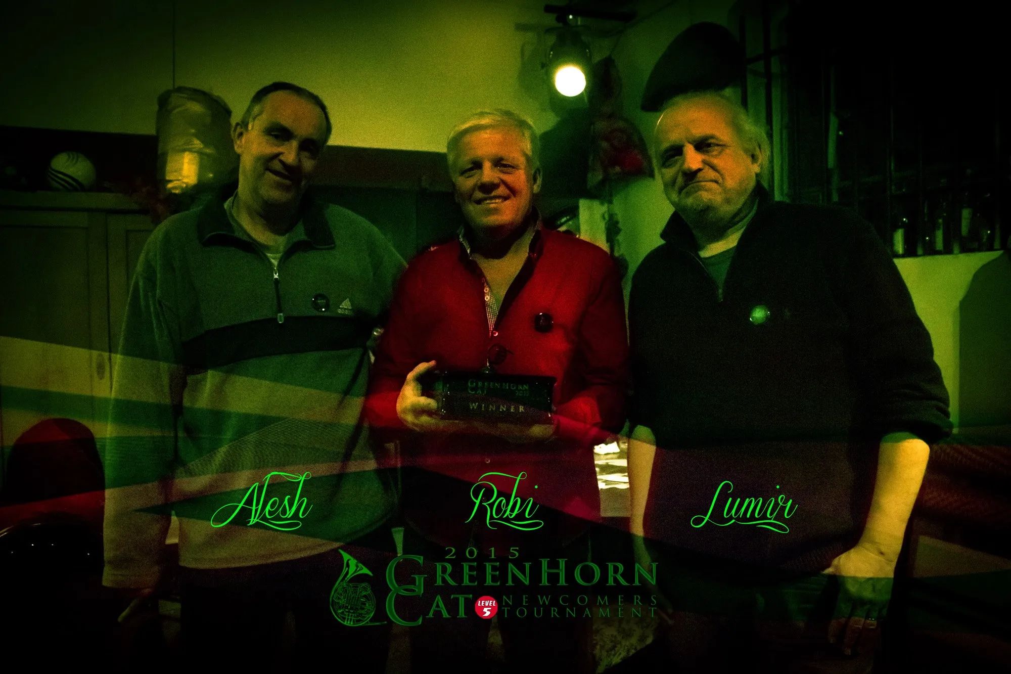 ALESH, ROBI, LUMIR, GreenHorn Cat 2015