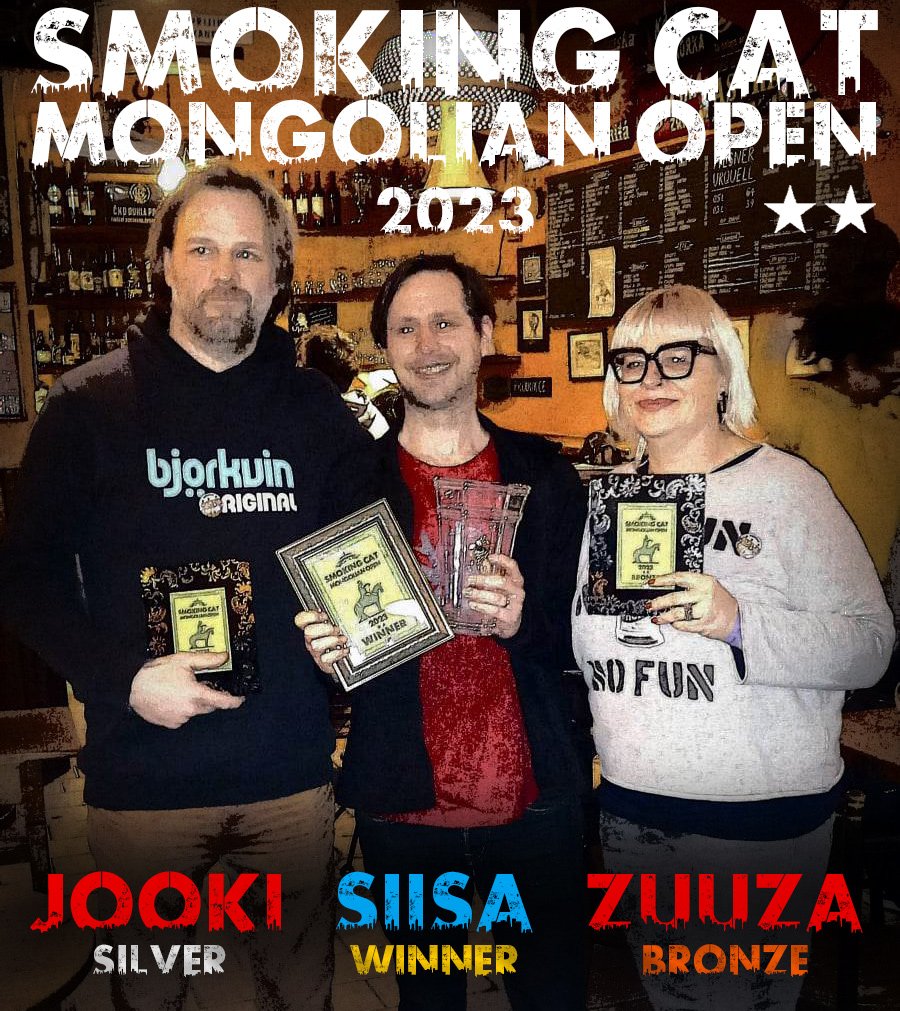 SIISA, JOOKI, ZUUZA, Mongolian Open 2023