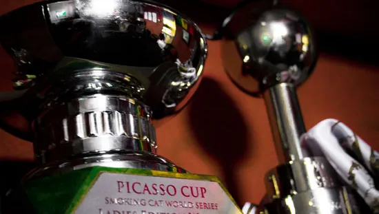 Trofeje Světové série Kouřící kočky - Gentlemen & Ladies edition