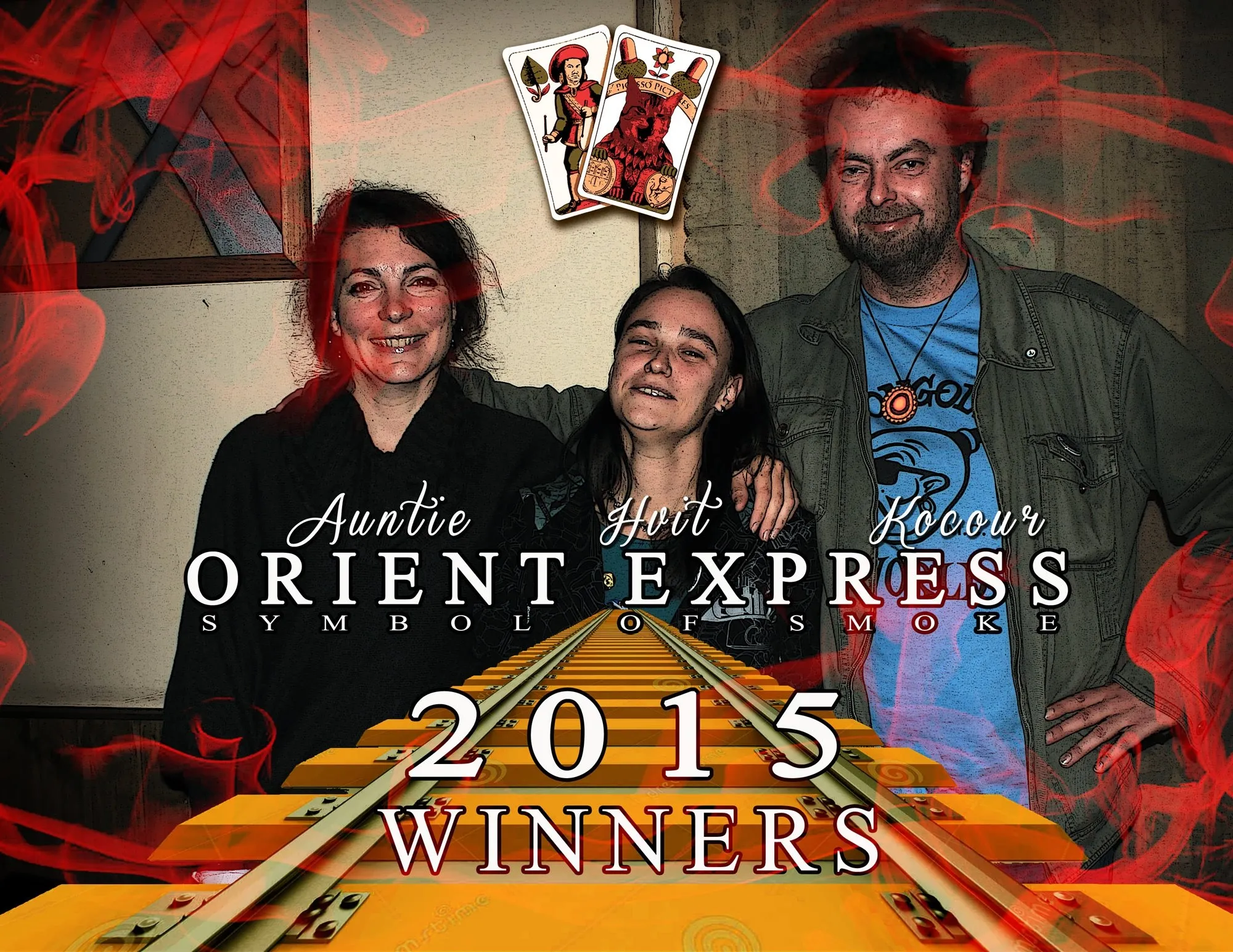HVIT KRÅKE, AUNTIE CATHERINE, KOCOUR, Orient Express 2015