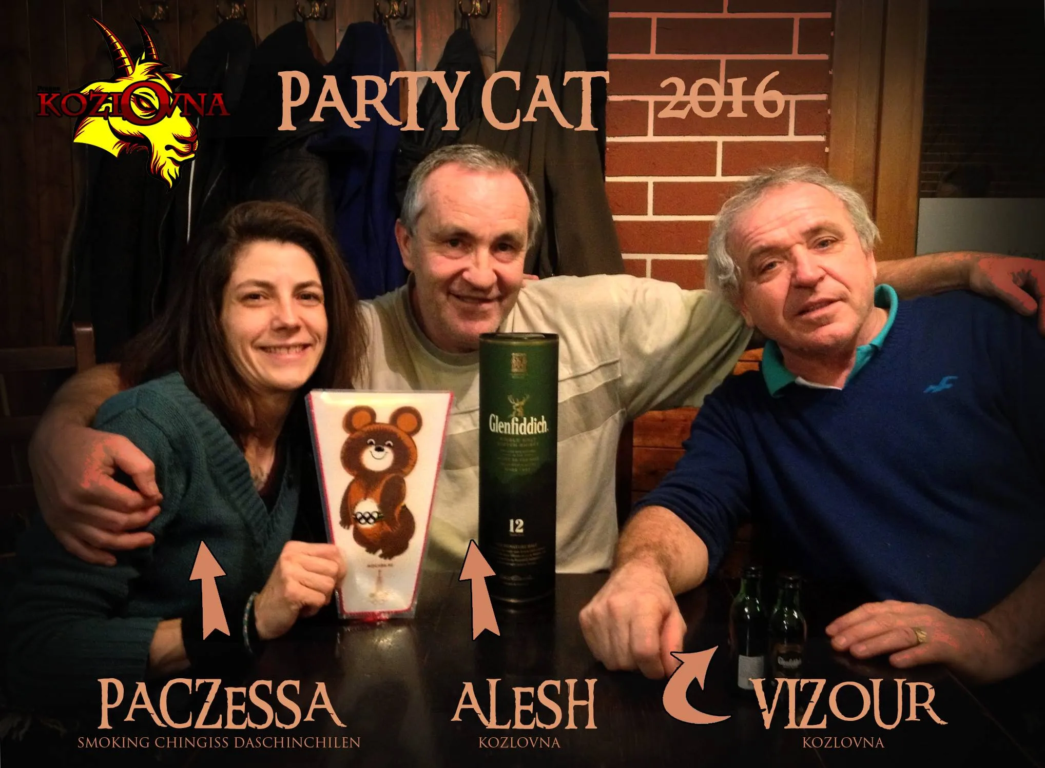PACZESSA, VIZOUR, ALESH, PartyCat Kozlovna 2016