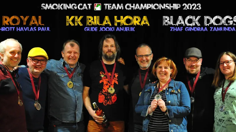 Black Dogs Ghana, Royal SCC Vinohrady, KK Bílá Hora, Team Championship 2023