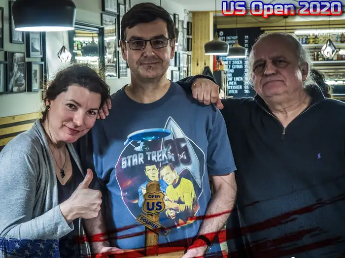 AUNTIE CATHERINE, LUMIR, CDR RIKER, US Open 2020
