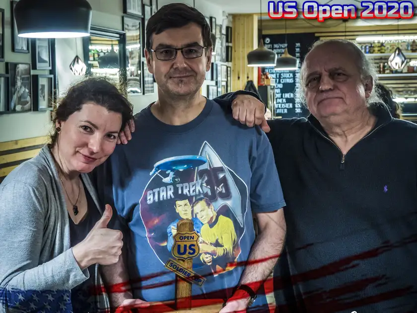 AUNTIE CATHERINE, LUMIR, CDR RIKER, US Open 2020