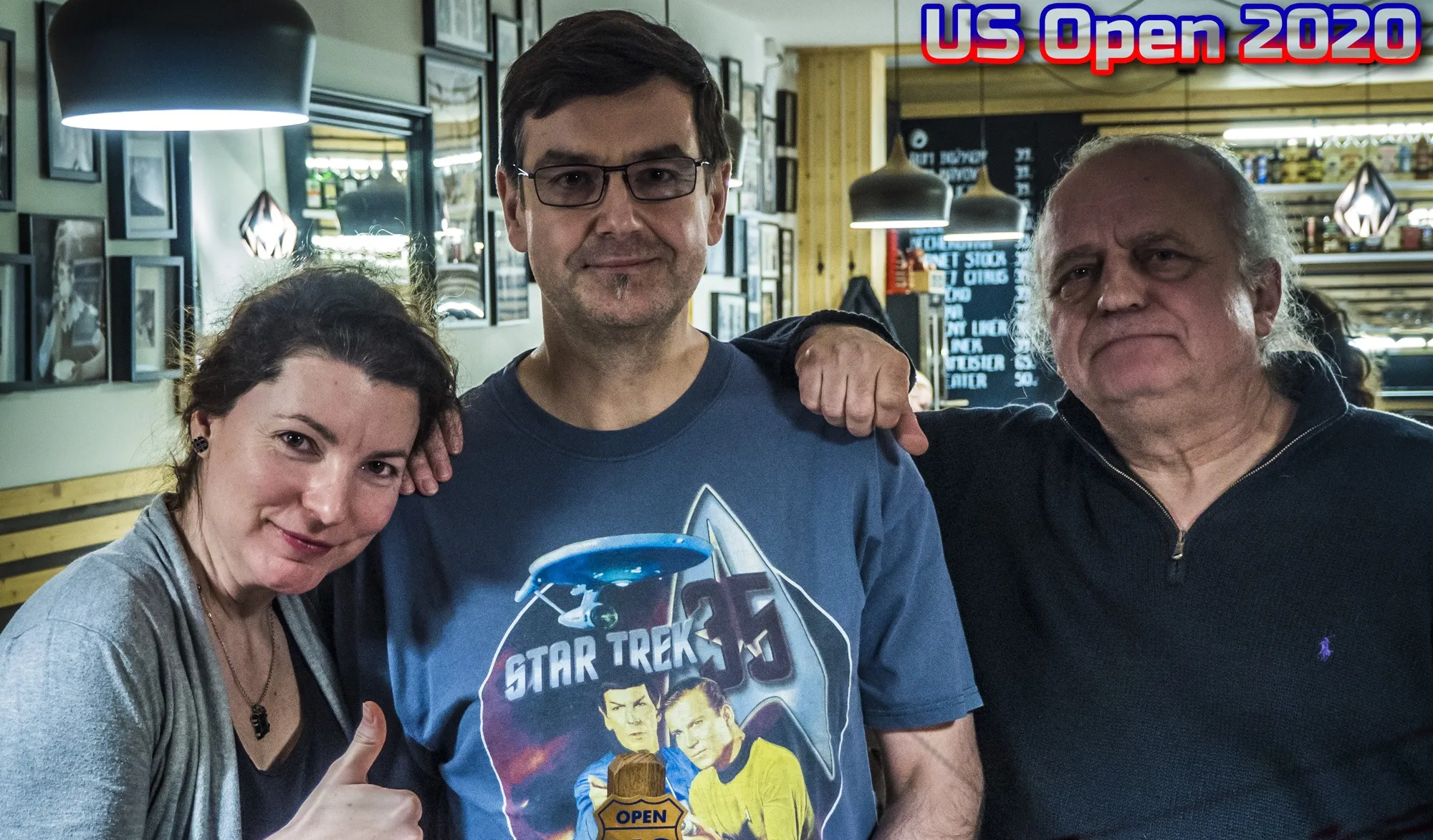 CDR RIKER, AUNTIE CATHERINE, LUMIR, US Open 2020