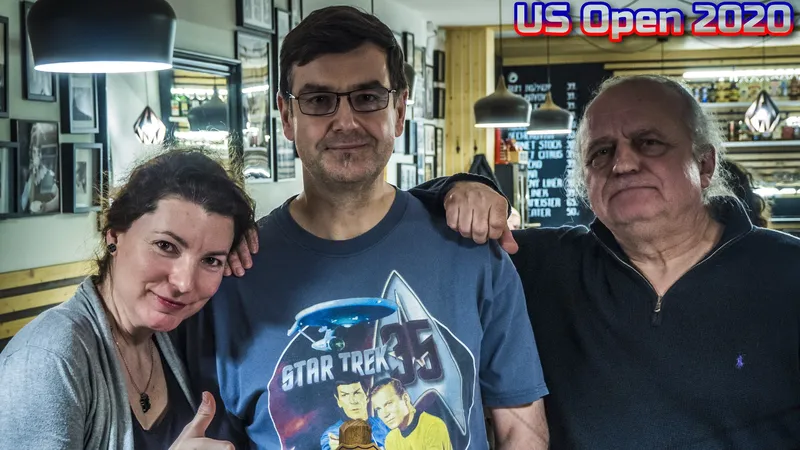 AUNTIE CATHERINE, LUMIR, CDR RIKER, US Open 2020