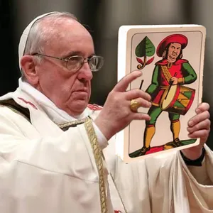 papež František žehná Kočce