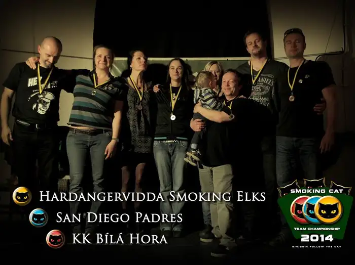 KK Bílá Hora, Hardanger­vidda Smoking Elks, San Diego Padres, Team Championship 2014