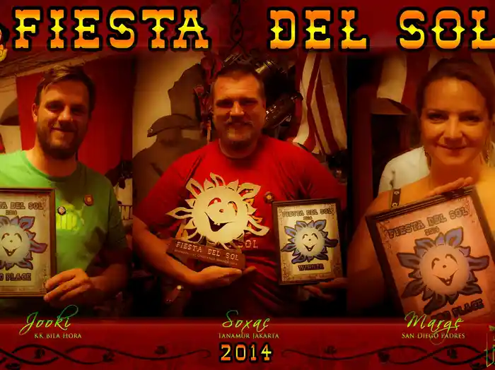 SOXAC, JOOKI, MARGE, Fiesta del Sol 2014