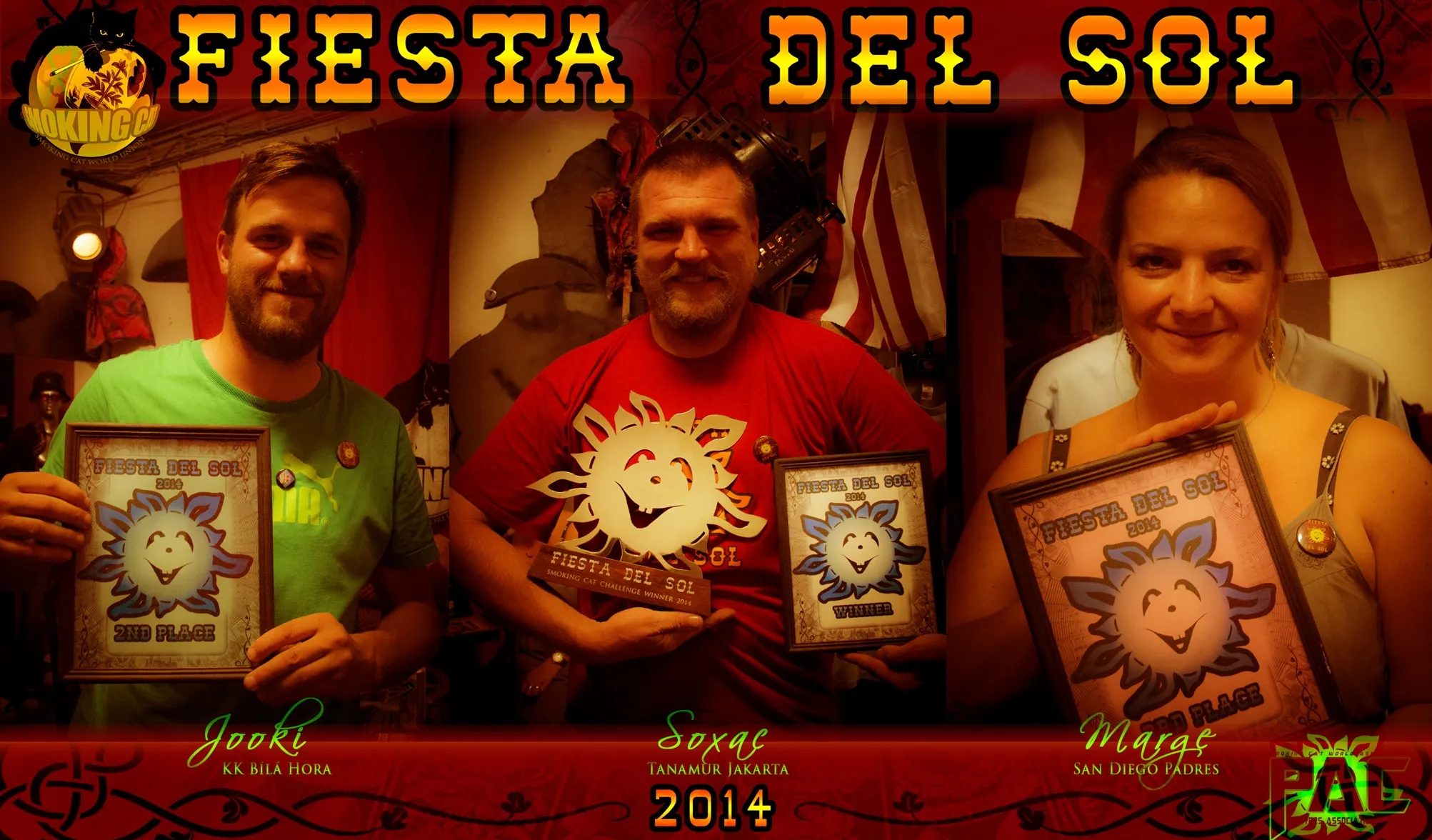 JOOKI, MARGE, SOXAC, Fiesta del Sol 2014