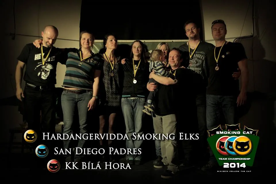 KK Bílá Hora, Hardangervidda Smoking Elks, San Diego Padres, Team Championship 2014